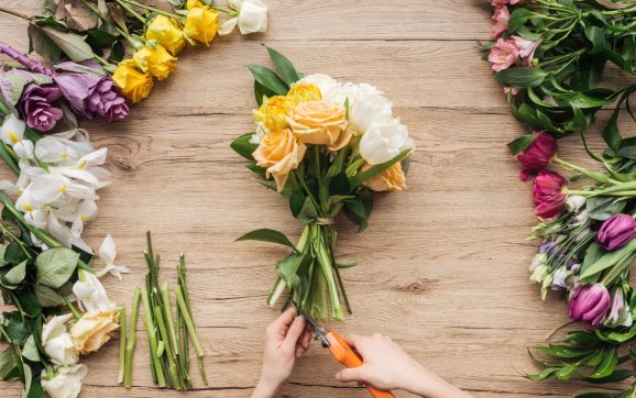 bloemen verzorgen