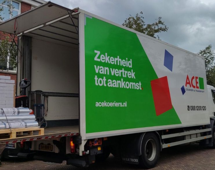 Groot pakket laten verzenden