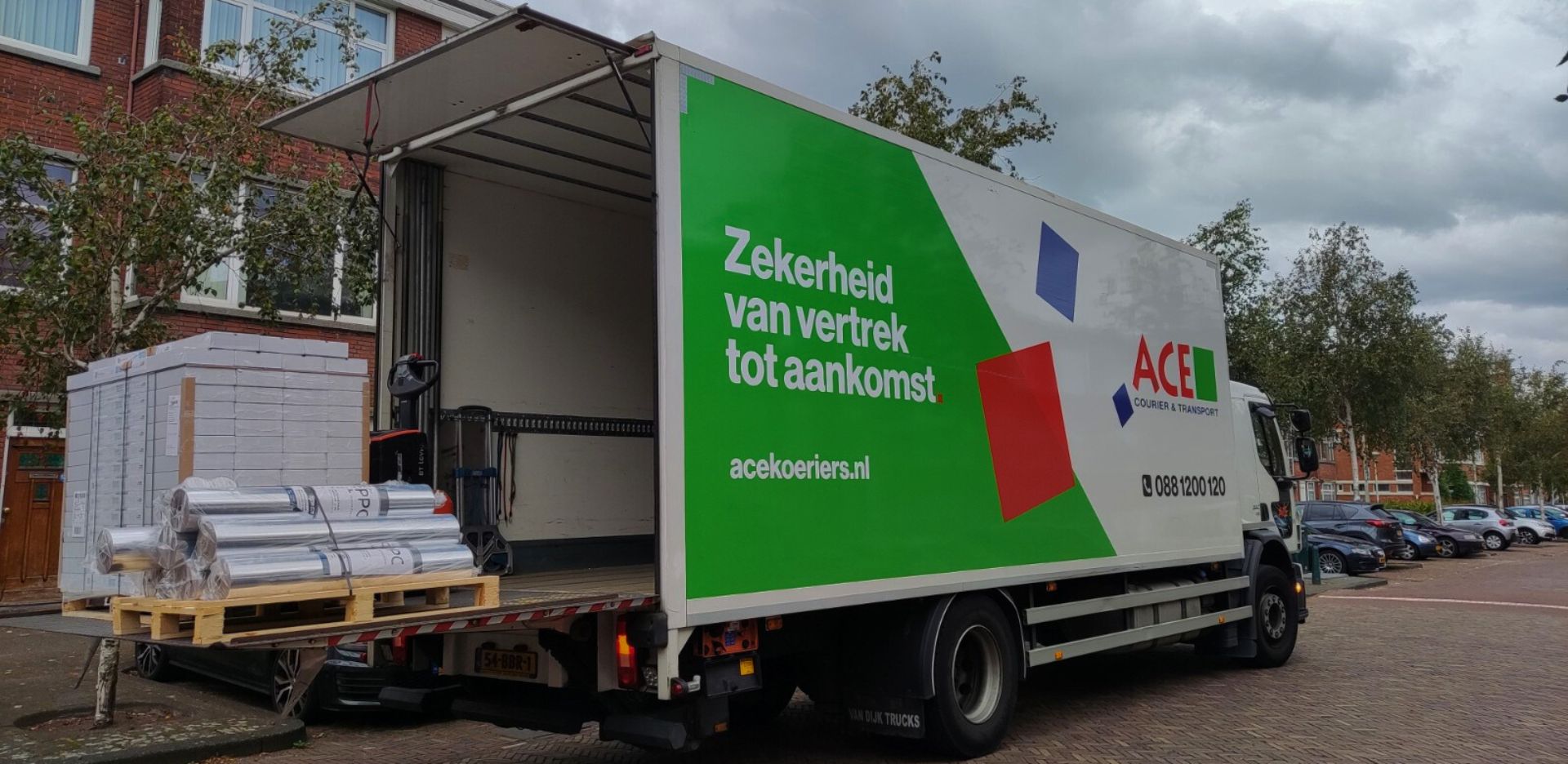 Groot pakket laten verzenden